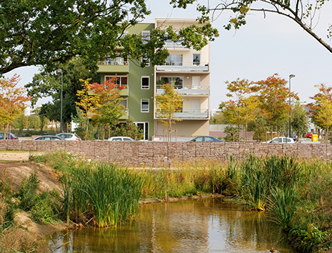 Les quartiers des rives du Blosne, une ville-campagne réussie »