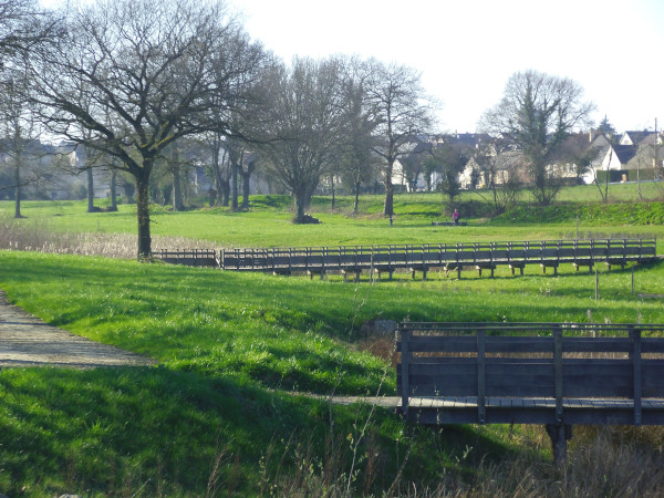 Coulée verte de Louverné. © Ouest Aménagements/ V.Deboos.