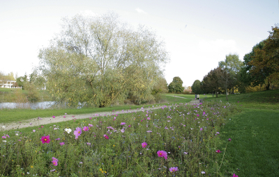 Le parc Vassaules. © Carole Bell - Ville de Troyes