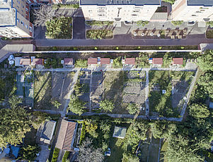 Cœurs d’îlots de la cité-jardin de Stains